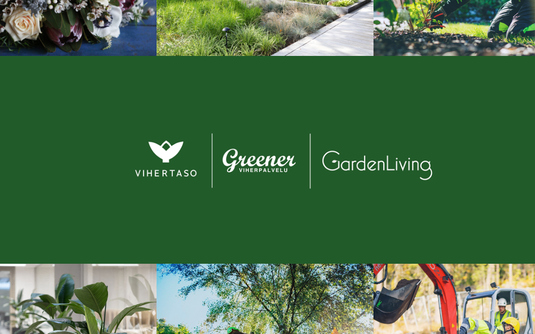 GardenLiving, Viherpalvelu Greener ja Vihertaso yhdistyvät